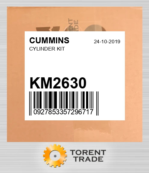 KM2630 Циліндр комплект CUMMINS NEW AFTERMARKET