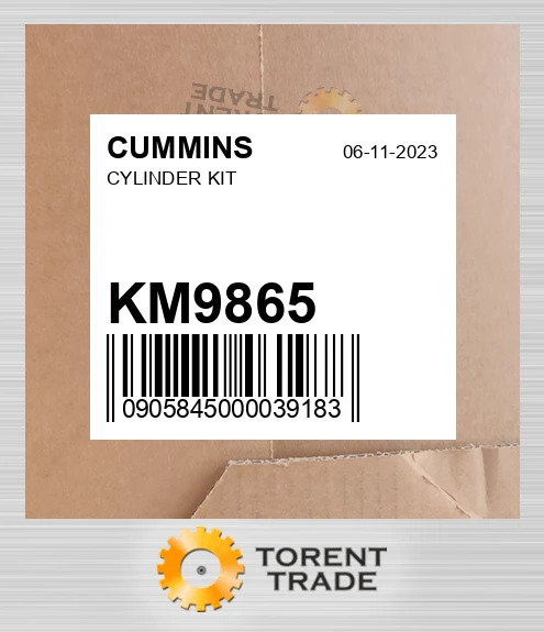 KM9865 Циліндр комплект CUMMINS NEW AFTERMARKET