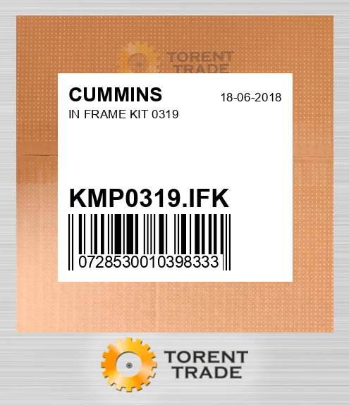 KMP0319.IFK Комплект внутрішньорамного ремонту 0319 CUMMINS NEW AFTERMARKET