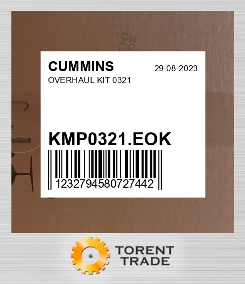 KMP0321.EOK Капітальний ремонтний комплект 0321 CUMMINS NEW AFTERMARKET
