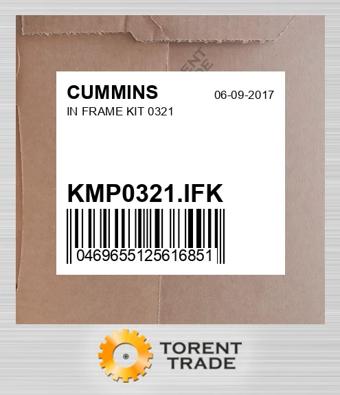 KMP0321.IFK Комплект внутрішньорамного ремонту 0321 CUMMINS NEW AFTERMARKET