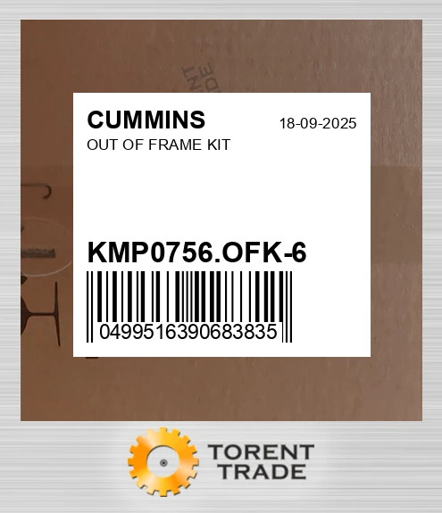 KMP0756.OFK-6 Комплект позарамкового ремонту CUMMINS NEW AFTERMARKET