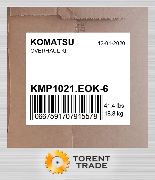 kmp1021eok6 Капітальний ремонтний комплект KOMATSU NEW AFTERMARKET