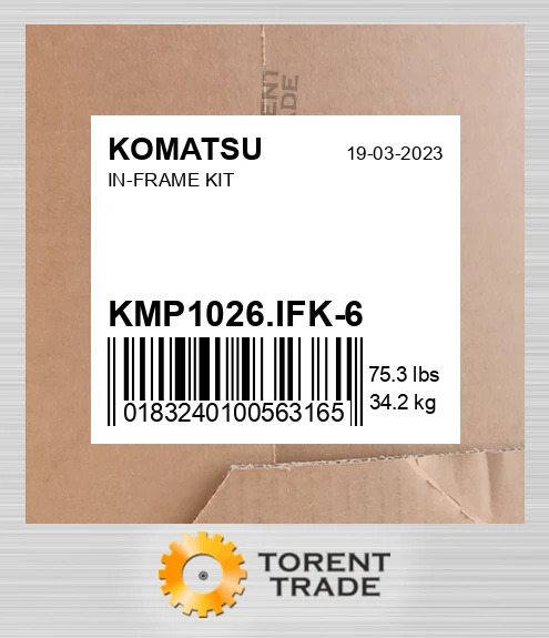 kmp1026ifk6 Комплект внутрішньорамного ремонту KOMATSU NEW AFTERMARKET