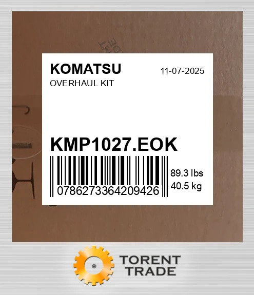 kmp1027eok Капітальний ремонтний комплект KOMATSU NEW AFTERMARKET