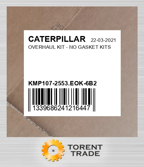 KMP107-2553.EOK-6B2 Капітальний ремонтний комплект - NO Прокладка KITS CATERPILLAR NEW AFTERMARKET