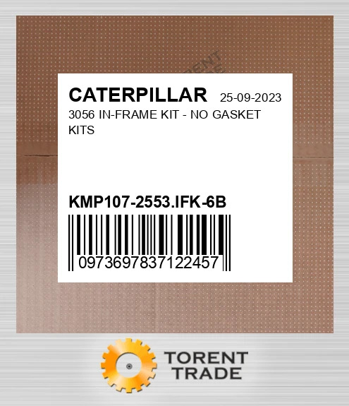KMP107-2553.IFK-6B 3056 Комплект внутрішньорамного ремонту - NO Прокладка KITS CATERPILLAR NEW AFTERMARKET