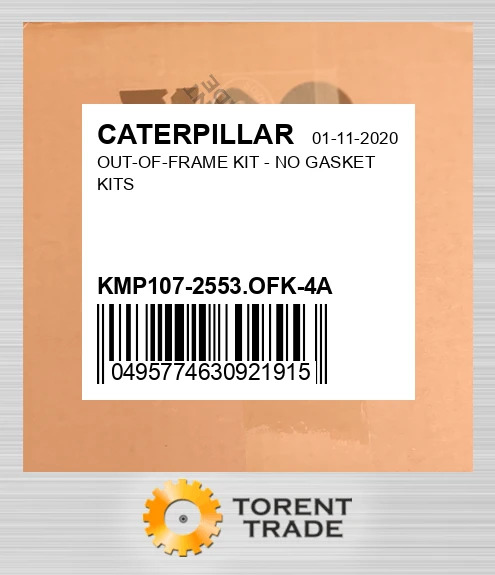 KMP107-2553.OFK-4A Комплект позарамкового ремонту - NO Прокладка KITS CATERPILLAR NEW AFTERMARKET