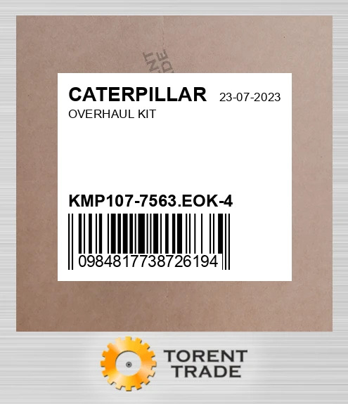 KMP107-7563.EOK-4 Капітальний ремонтний комплект CATERPILLAR NEW AFTERMARKET