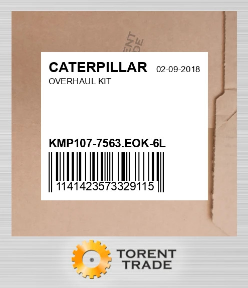 KMP107-7563.EOK-6L Капітальний ремонтний комплект CATERPILLAR NEW AFTERMARKET