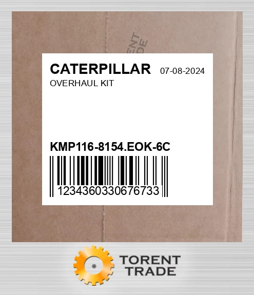 KMP116-8154.EOK-6C Капітальний ремонтний комплект CATERPILLAR NEW AFTERMARKET
