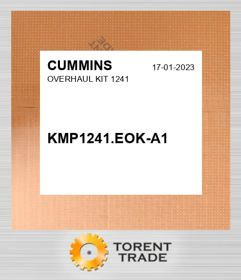KMP1241.EOK-A1 Капітальний ремонтний комплект 1241 CUMMINS NEW AFTERMARKET