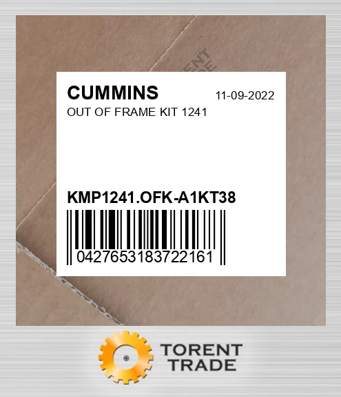 KMP1241.OFK-A1KT38 Комплект позарамкового ремонту 1241 CUMMINS NEW AFTERMARKET