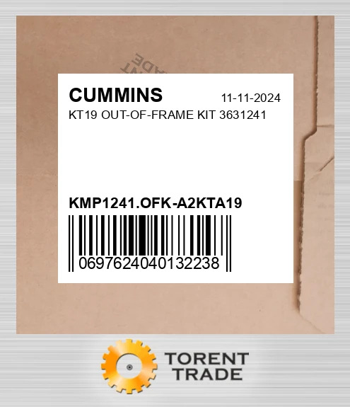 KMP1241.OFK-A2KTA19 KT19 Комплект позарамкового ремонту 3631241 CUMMINS NEW AFTERMARKET