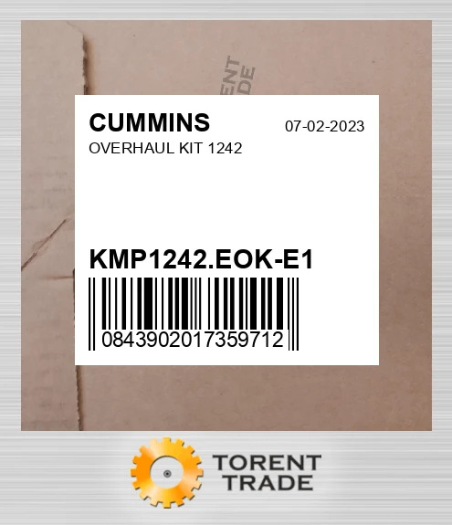 KMP1242.EOK-E1 Капітальний ремонтний комплект 1242 CUMMINS NEW AFTERMARKET