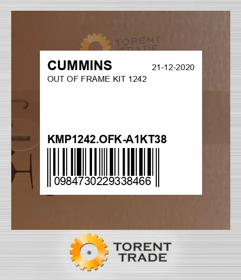 KMP1242.OFK-A1KT38 Комплект позарамкового ремонту 1242 CUMMINS NEW AFTERMARKET