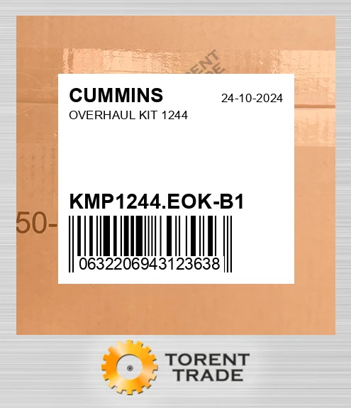 KMP1244.EOK-B1 Капітальний ремонтний комплект 1244 CUMMINS NEW AFTERMARKET