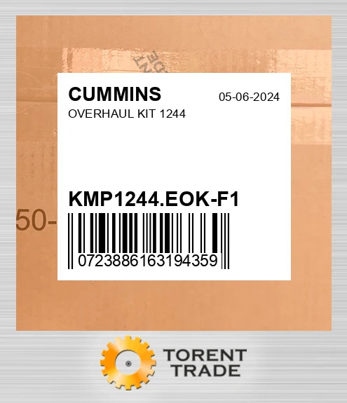 KMP1244.EOK-F1 Капітальний ремонтний комплект 1244 CUMMINS NEW AFTERMARKET
