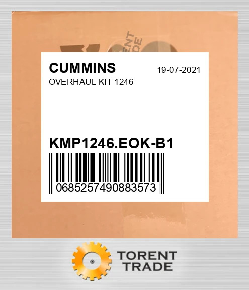 KMP1246.EOK-B1 Капітальний ремонтний комплект 1246 CUMMINS NEW AFTERMARKET