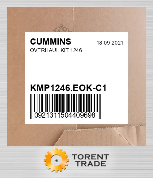 KMP1246.EOK-C1 Капітальний ремонтний комплект 1246 CUMMINS NEW AFTERMARKET