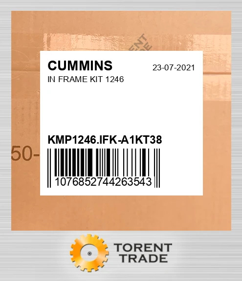 KMP1246.IFK-A1KT38 Комплект внутрішньорамного ремонту 1246 CUMMINS NEW AFTERMARKET
