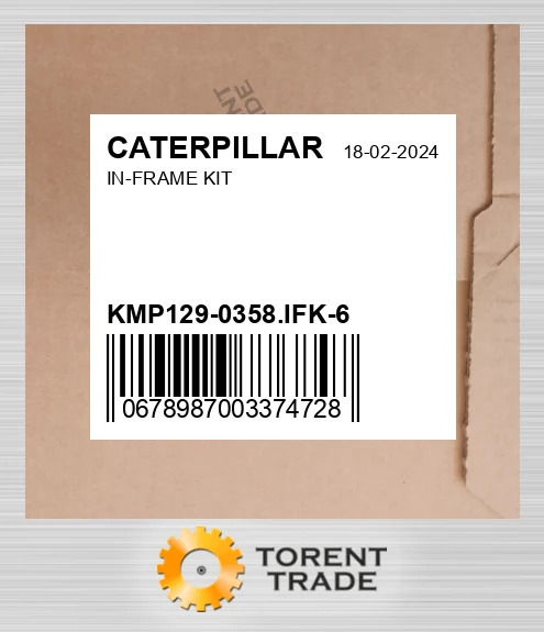 KMP129-0358.IFK-6 Комплект внутрішньорамного ремонту CATERPILLAR NEW AFTERMARKET