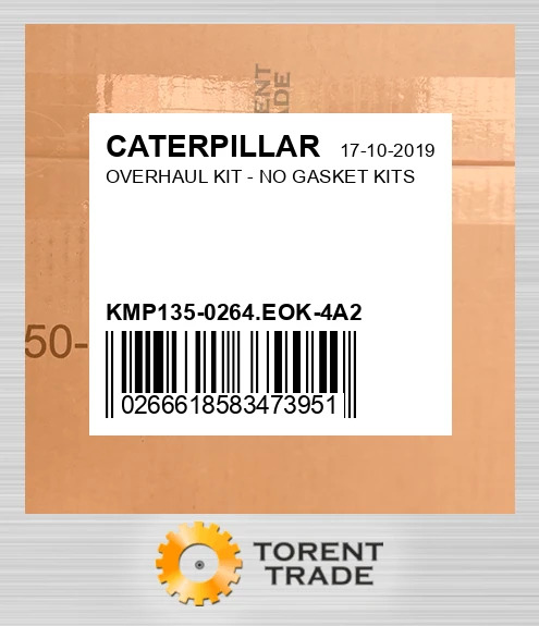KMP135-0264.EOK-4A2 Капітальний ремонтний комплект - NO Прокладка KITS CATERPILLAR NEW AFTERMARKET
