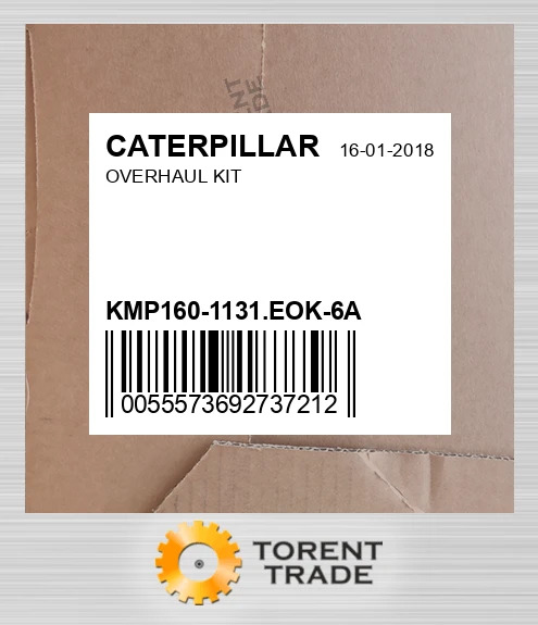 KMP160-1131.EOK-6A Капітальний ремонтний комплект CATERPILLAR NEW AFTERMARKET