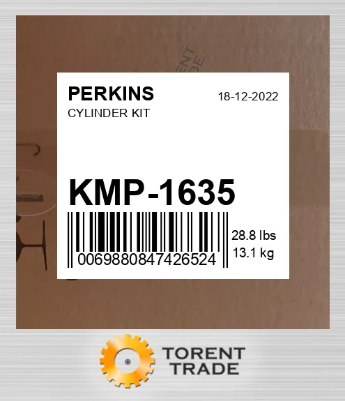 kmp1635 Циліндр комплект PERKINS NEW AFTERMARKET