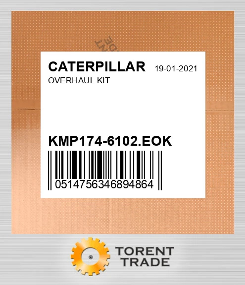 KMP174-6102.EOK Капітальний ремонтний комплект CATERPILLAR NEW AFTERMARKET