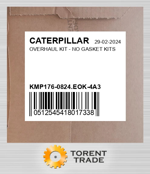 KMP176-0824.EOK-4A3 Капітальний ремонтний комплект - NO Прокладка KITS CATERPILLAR NEW AFTERMARKET