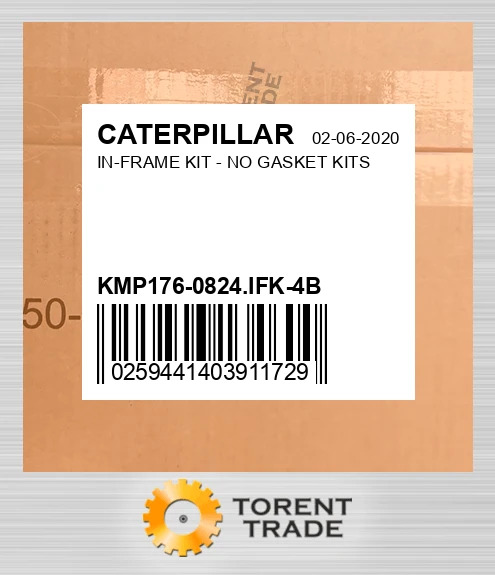 KMP176-0824.IFK-4B Комплект внутрішньорамного ремонту - NO Прокладка KITS CATERPILLAR NEW AFTERMARKET
