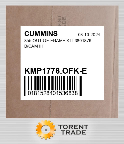 KMP1776.OFK-E 855 Комплект позарамкового ремонту 3801876 B/CAM III CUMMINS NEW AFTERMARKET