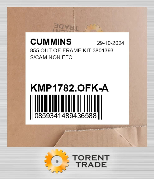 KMP1782.OFK-A 855 Комплект позарамкового ремонту 3801393 S/CAM NON FFC CUMMINS NEW AFTERMARKET