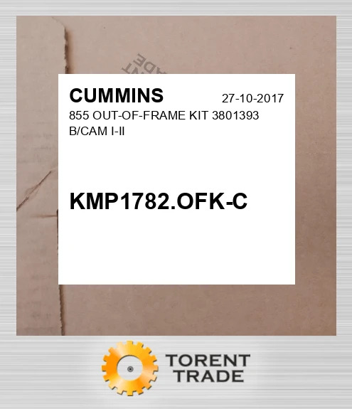 KMP1782.OFK-C 855 Комплект позарамкового ремонту 3801393 B/CAM I-II CUMMINS NEW AFTERMARKET