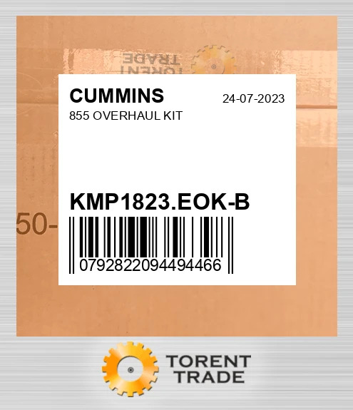 KMP1823.EOK-B 855 Капітальний ремонтний комплект CUMMINS NEW AFTERMARKET
