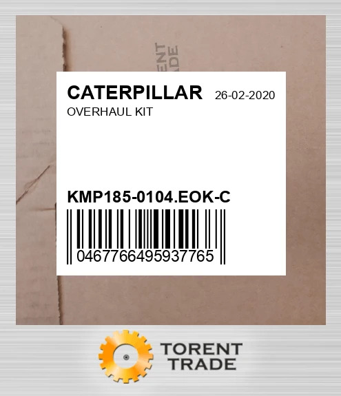 KMP185-0104.EOK-C Капітальний ремонтний комплект CATERPILLAR NEW AFTERMARKET