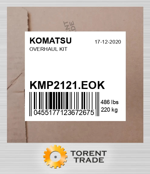 kmp2121eok Капітальний ремонтний комплект KOMATSU NEW AFTERMARKET