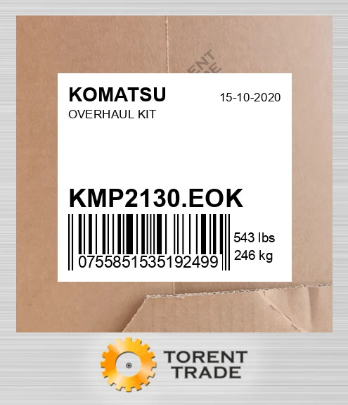 kmp2130eok Капітальний ремонтний комплект двигуна KOMATSU NEW AFTERMARKET