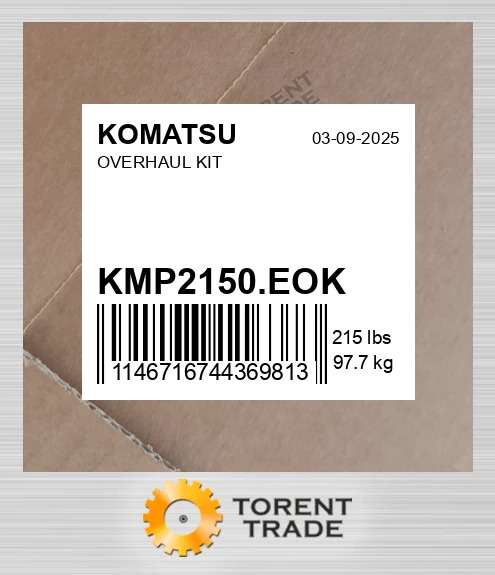 kmp2150eok Капітальний ремонтний комплект KOMATSU NEW AFTERMARKET