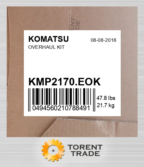 kmp2170eok Капітальний ремонтний комплект двигуна KOMATSU NEW AFTERMARKET
