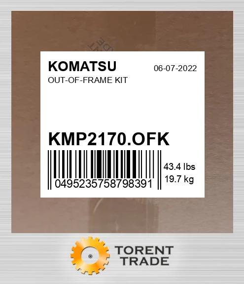 kmp2170ofk Комплект позарамкового ремонту KOMATSU NEW AFTERMARKET