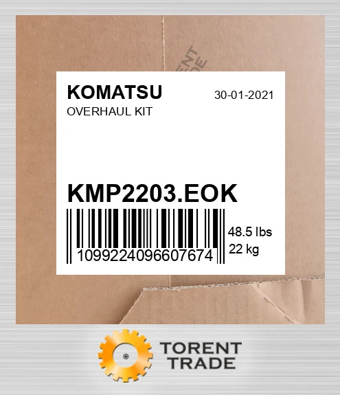 kmp2203eok Капітальний ремонтний комплект двигуна KOMATSU NEW AFTERMARKET