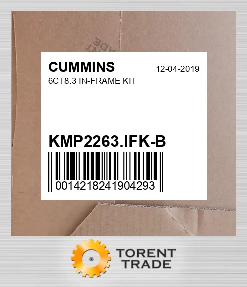 KMP2263.IFK-B 6CT8.3 Комплект внутрішньорамного ремонту CUMMINS NEW AFTERMARKET