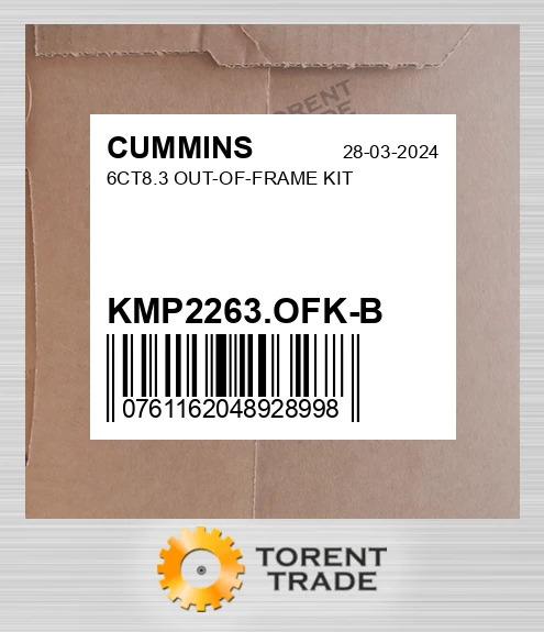 KMP2263.OFK-B 6CT8.3 Комплект позарамкового ремонту CUMMINS NEW AFTERMARKET