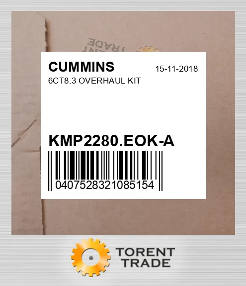 KMP2280.EOK-A 6CT8.3 Капітальний ремонтний комплект CUMMINS NEW AFTERMARKET