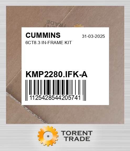 KMP2280.IFK-A 6CT8.3 Комплект внутрішньорамного ремонту CUMMINS NEW AFTERMARKET