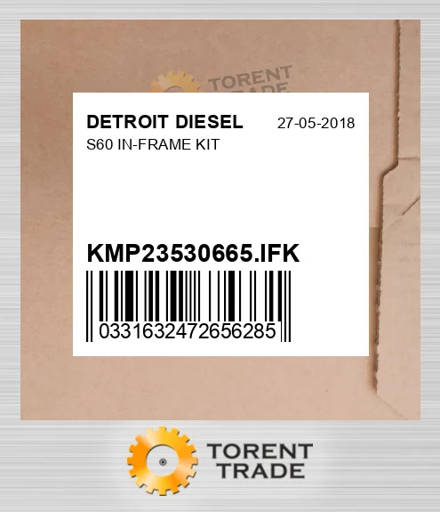 KMP23530665.IFK S60 Комплект внутрішньорамного ремонту DETROIT DIESEL NEW AFTERMARKET
