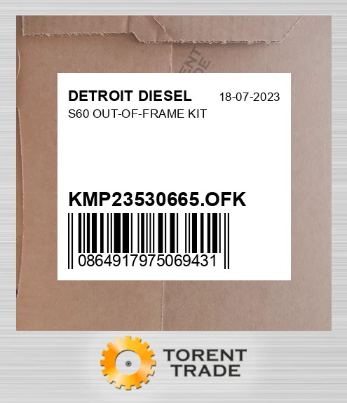 KMP23530665.OFK S60 Комплект позарамкового ремонту DETROIT DIESEL NEW AFTERMARKET