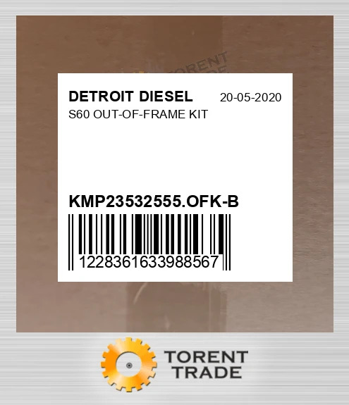 KMP23532555.OFK-B S60 Комплект позарамкового ремонту DETROIT DIESEL NEW AFTERMARKET